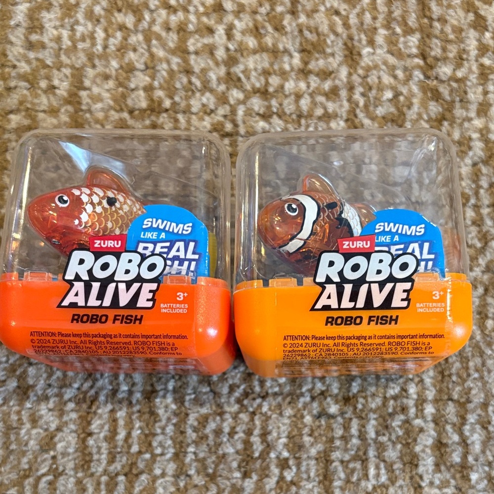 Zuru Robo Alive Robo Fish Toy Set of 2